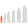 TheAssGasm Plug Long Pine XS 11.5 x 3 cm Orange